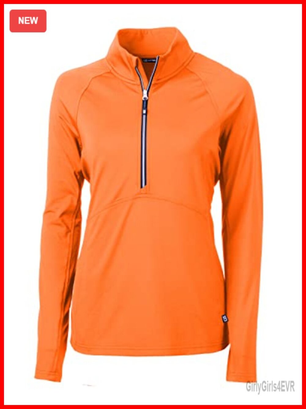 Eco Knit Half Zip Pullover Raglan Recycled Stretch Golf Sweater